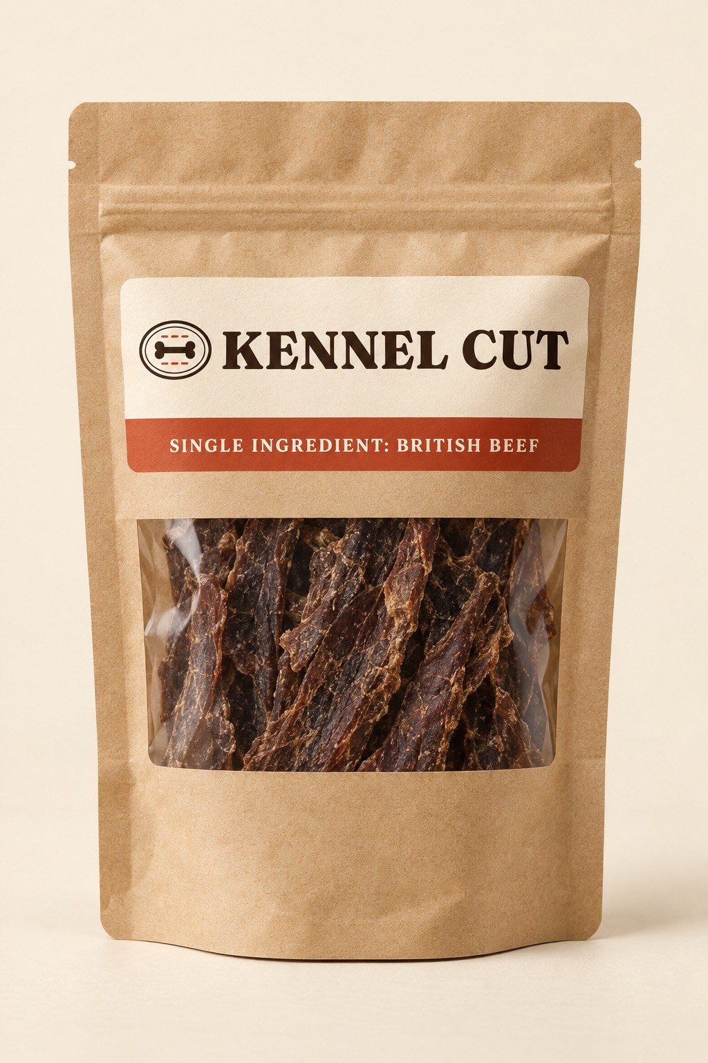 Beef biltong for dogs: 100g